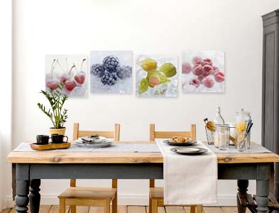 Canvas prints kitchen