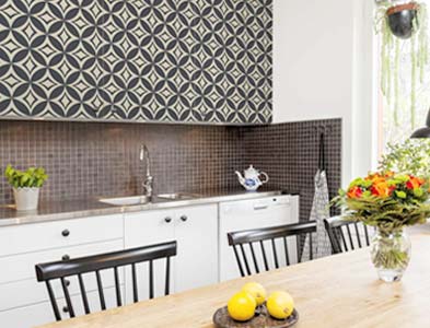Adhesive films for furniture kitchen