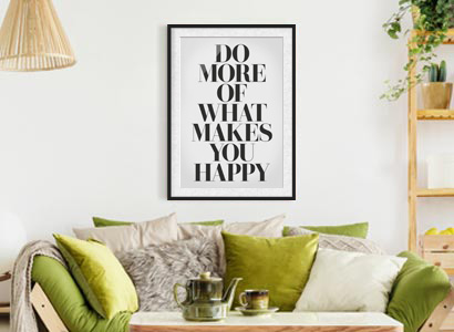 Framed prints sayings & quotes