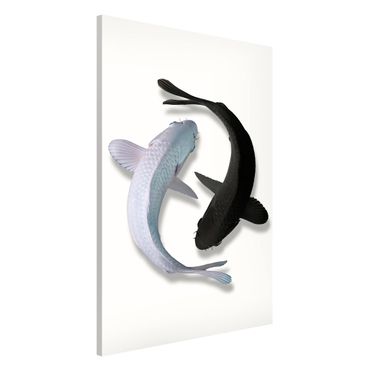 Magnetic memo board - Fish Ying Yang
