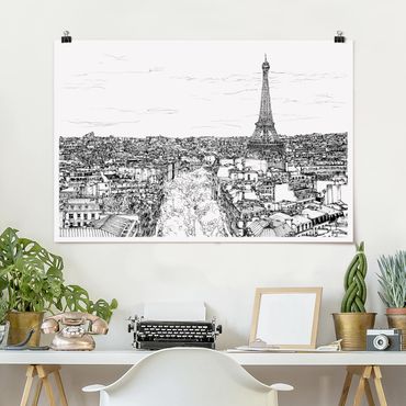 Poster - City Study - Paris