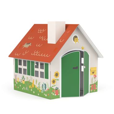 Cardboard Playhouse Summer House XXL by FOLDZILLA | micasia.ie