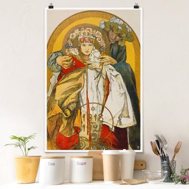 Poster art print - Alfons Mucha - Poster Czechoslovak Republic