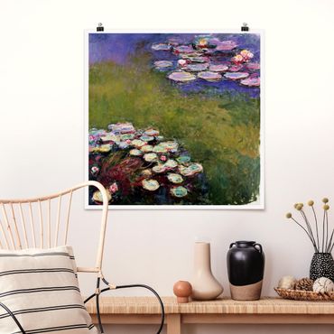 Poster - Claude Monet - Water Lilies