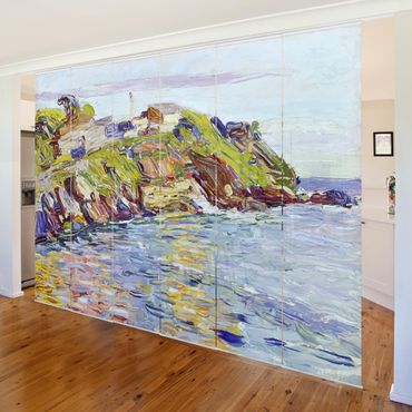 Sliding panel curtains set - Wassily Kandinsky - Rapallo, The Bay