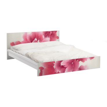 Adhesive film for furniture IKEA - Malm bed 180x200cm - Artistic Flora I