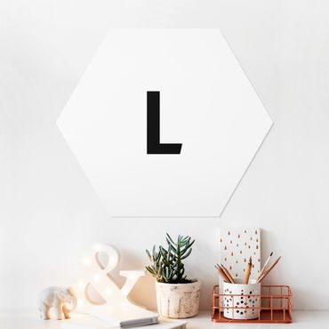 Forex hexagon - Letter White L