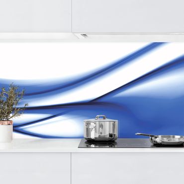 Kitchen wall cladding - Blue Touch