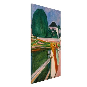 Magnetic memo board - Edvard Munch - White Night