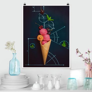 Poster kitchen - Geometry In Summer