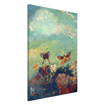 Magnetic memo board - Odilon Redon - Butterflies