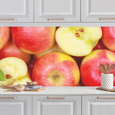 Kitchen wall cladding - Juicy apples