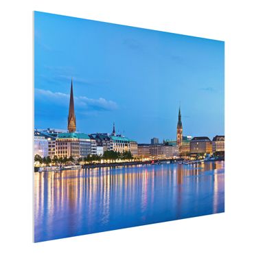 Forex print - Hamburg Skyline