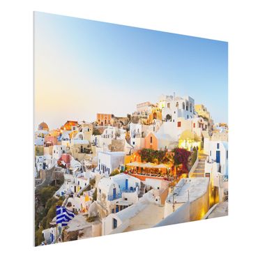 Forex print - Bright Santorini