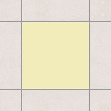 Tile sticker - Colour Crème Beige
