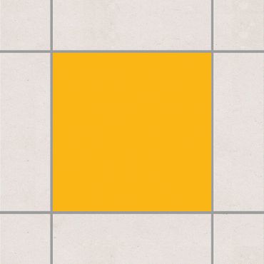 Tile sticker - Colour Melon Yellow