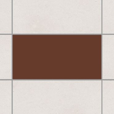Tile sticker - Colour Carmin