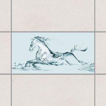 Tile sticker - Glass Horse