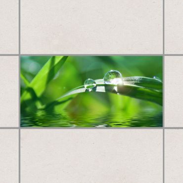 Tile sticker - Grey Green Ambiance II