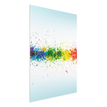 Forex print - Rainbow Splatter