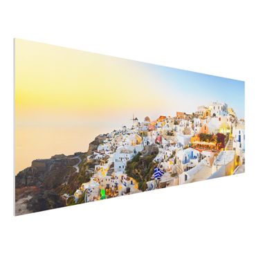 Forex print - Bright Santorini