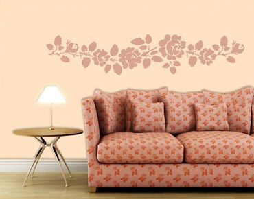 Wall sticker - No.BR187 rose tendril