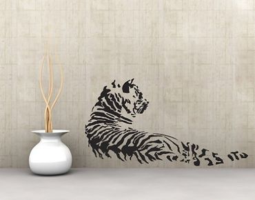 Wall sticker - No.UL170 Tiger