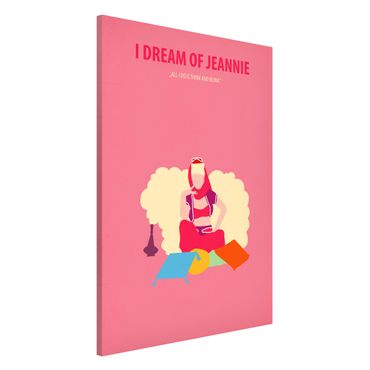 Magnetic memo board - Film Poster I Dream Of Jeannie