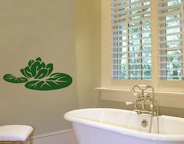 Wall sticker - No.350 water lily