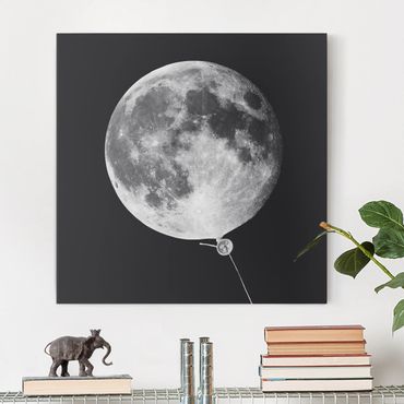 Canvas print - Balloon With Moon
