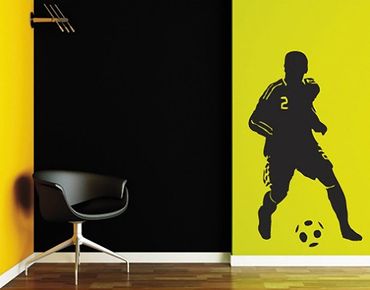 Wall sticker - No.UL186 soccer player 2