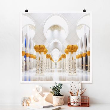 Poster - Mosque In Gold
