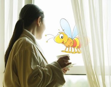 Window sticker - Little Bee