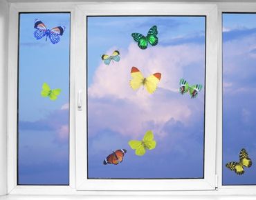 Window sticker - Butterflies Set 1