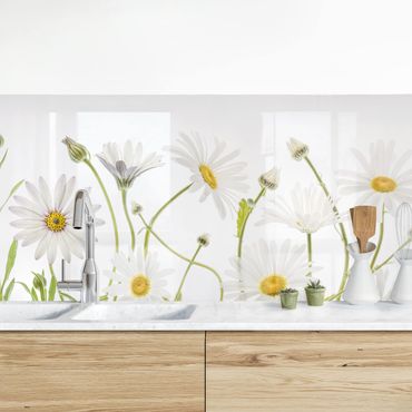 Kitchen wall cladding - Gentle Daisy Mix I