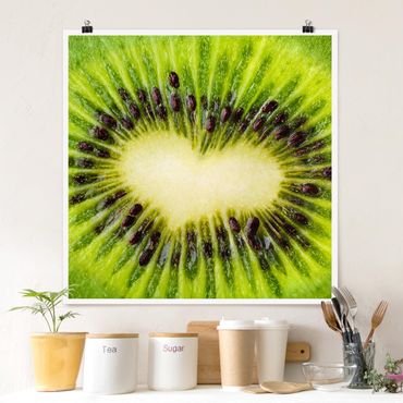 Poster - Kiwi Heart
