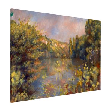 Magnetic memo board - Auguste Renoir - Lakeside Landscape