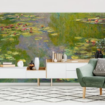 Wallpaper - Claude Monet - Green Waterlilies