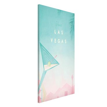Magnetic memo board - Travel Poster - Viva Las Vegas