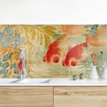Kitchen wall cladding - Ni Tian - Goldfish
