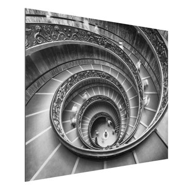Print on aluminium - Bramante Staircase