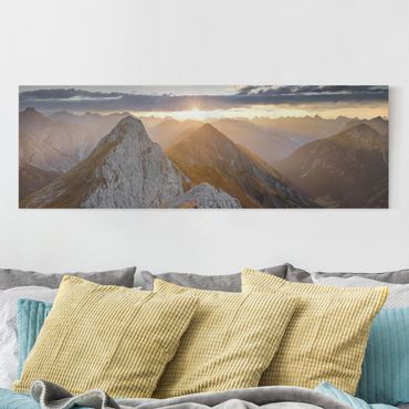 Print on canvas - Lechtal Alps