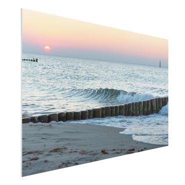 Print on forex - Sunset At The Beach