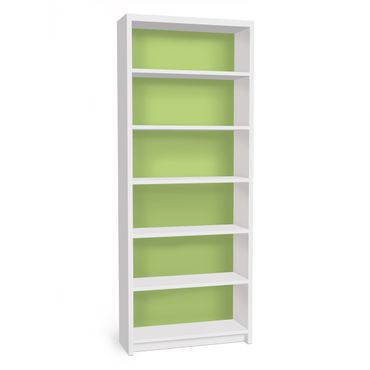 Adhesive film for furniture IKEA - Billy bookcase - Colour Spring Green