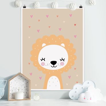 Poster kids room - The Kind Lion