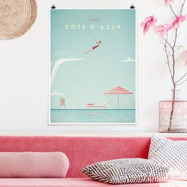 Poster - Travel Poster - Côte D'Azur