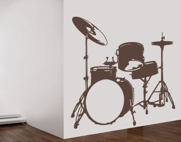 Wall sticker - No.UL38 drums