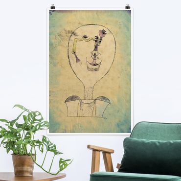 Poster art print - Paul Klee - The Bud of the Smile