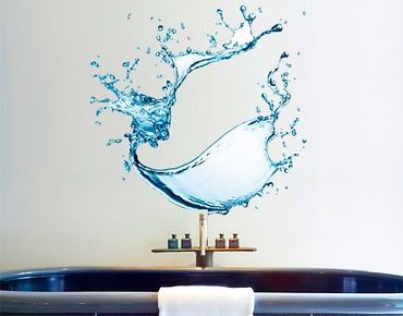 Wall sticker - No.471 Splashing Water