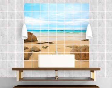 Tile sticker - The Beach